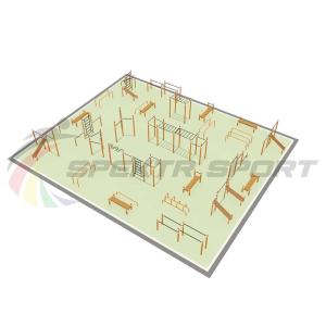 Купить Парковая площадка для Воркаут и WRK 6_76mm в Курганинске 