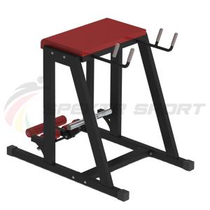 Купить Обратная гиперэкстензия Spektr Sport с отягощением (свободный вес) в Курганинске 