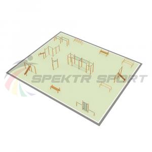 Купить Парковая площадка для Воркаут и WRK 2_76mm в Курганинске 