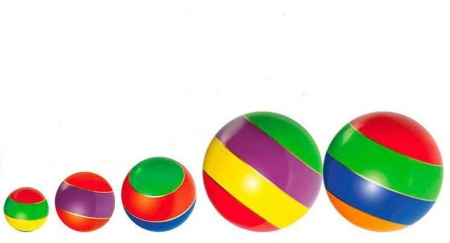 Купить Мячи резиновые (комплект из 5 мячей различного диаметра) в Курганинске 