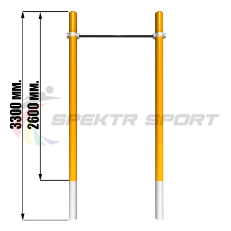 Купить Турник классический для занятий Воркаут SP WRK-07_76mm в Курганинске 
